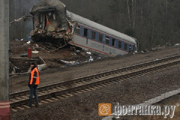 27 ноября 2014. 27 Ноября 2009 года крушение «Невского экспресса».