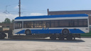 «Горожанин» в депо: в Новосибирск привезли два новых троллейбуса