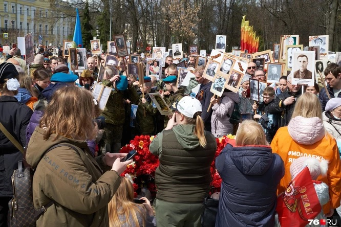 Бессмертный полк в ефремове