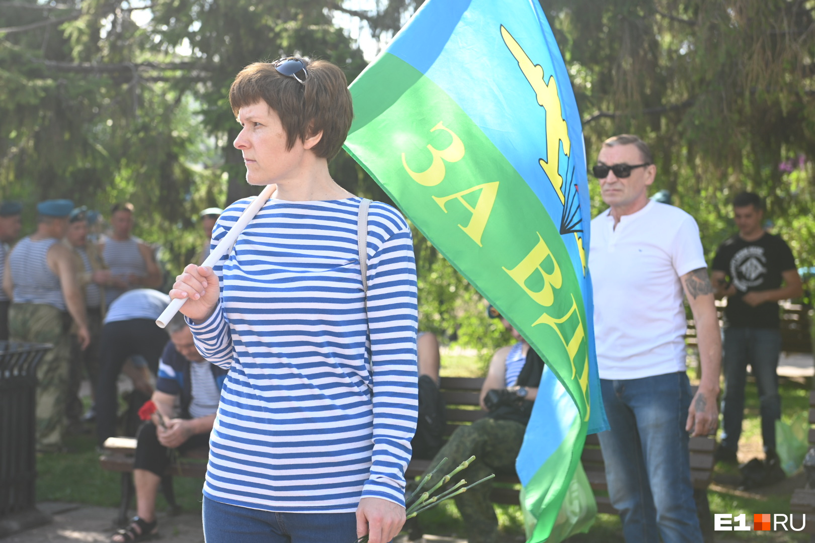 А у вас дома есть флаг ВДВ?
