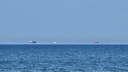 «Летающие» корабли в Черном море засняли в Анапе — видео
