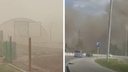 Пыльная буря с золоотвала СГК накрыла левобережье Новосибирска — смотрим апокалиптичное видео