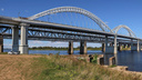 На Борском мосту в Нижнем Новгороде введут новый режим работы реверсивной полосы: схема