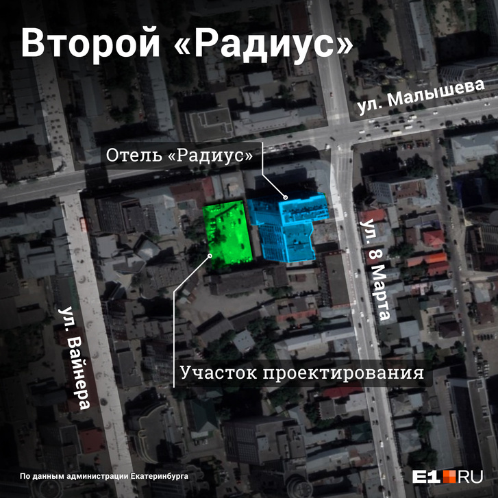 Второй «Радиус» построят рядом с первым Второй «Радиус» построят рядом с первым
