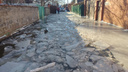 И вся грязь превратилась в голый лед: как пригород Ростова оказался по колено в воде