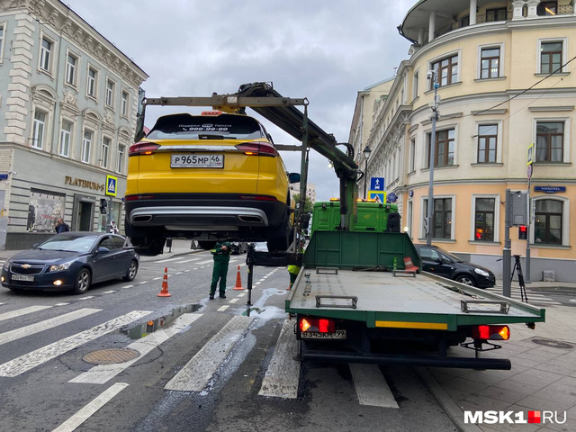 Авария с полицейской машиной