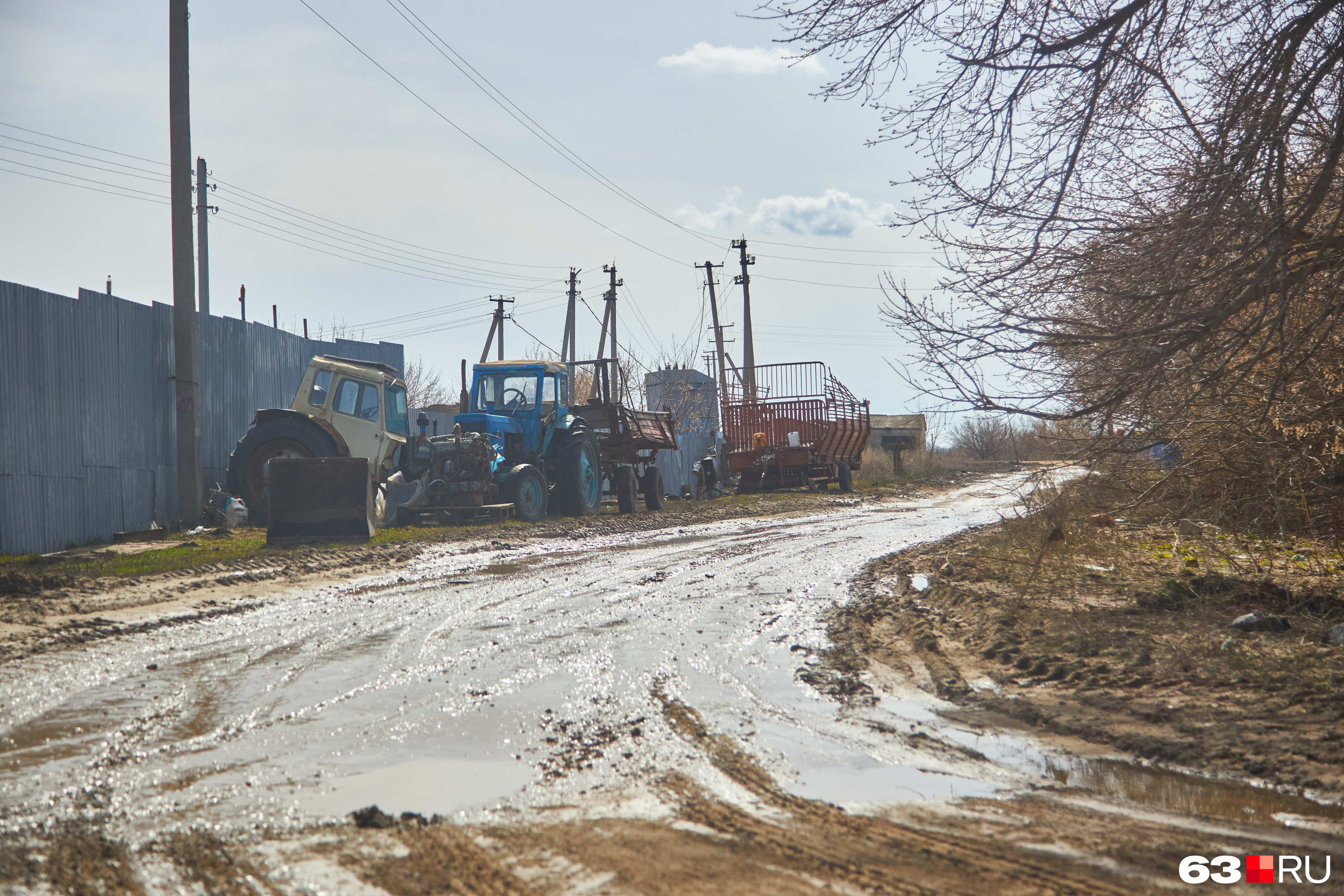 О славном сельскохозяйственном прошлом Климовки напоминает техника, принадлежащая тем, кто продолжает тянуть собственные хозяйства