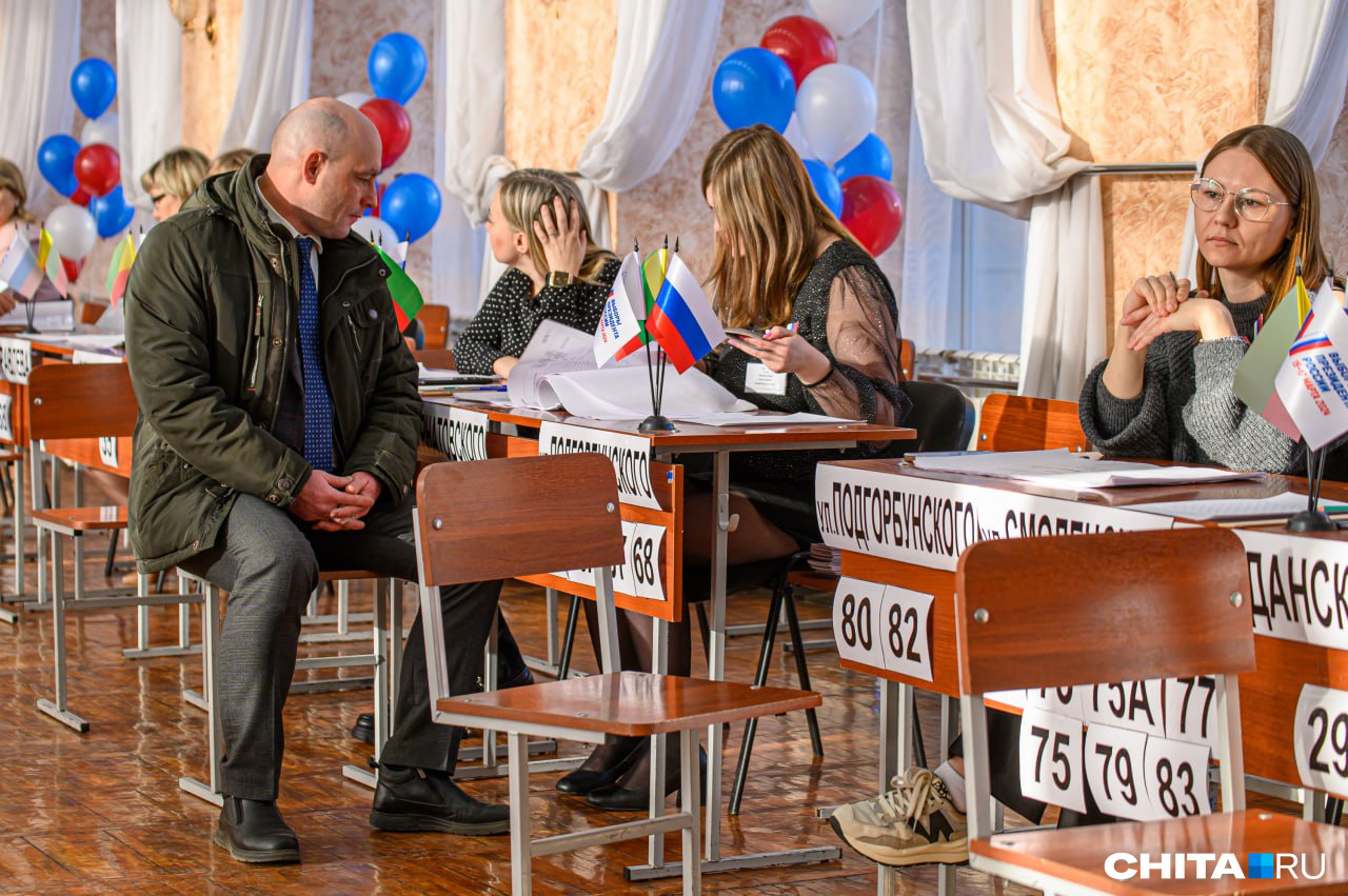 Даванков набрал максимум голосов по краю в Центральном районе Читы