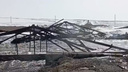 В Челябинской области сняли на видео обрушение автомобильного моста из-за паводка