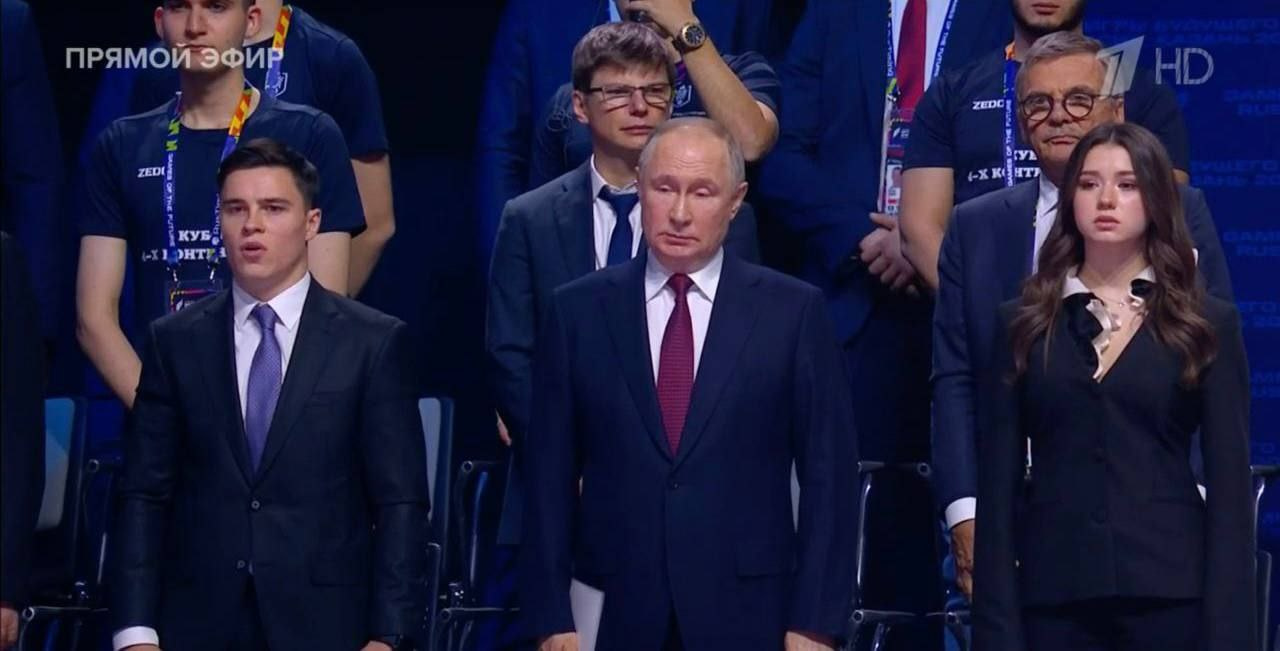 Путин вместе с Аршавиным и Валиевой открыл первые «Игры будущего»