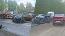 Один погиб, двое в больнице: BMW попал в жесткое ДТП на новосибирском шоссе