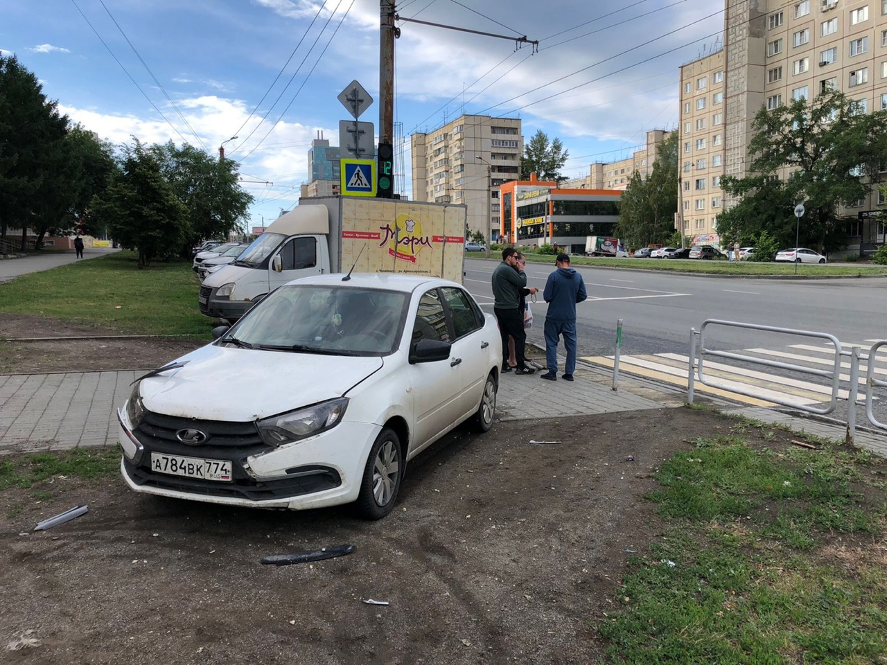 Водитель потерял сознание и совершил дтп