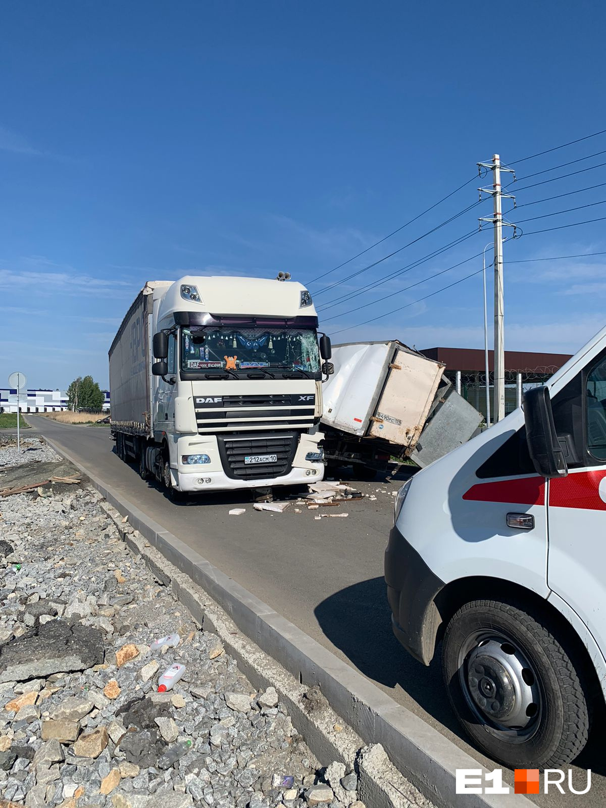 Газель попала в дтп