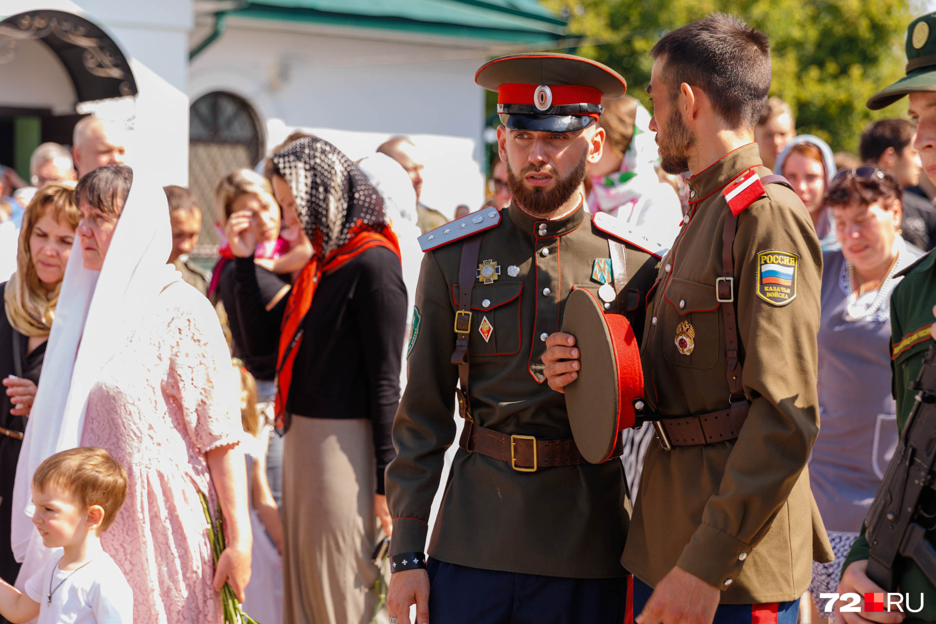 Как в Тюмени хоронили первого казака, погибшего в СВО: тюменцы, погибшие в  спецоперации на Украине - 6 июля 2023 - 72.ru