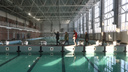 Скоро хотят сдать: в Новосибирске завершают реконструкцию бассейна СКА — фото изнутри и снаружи