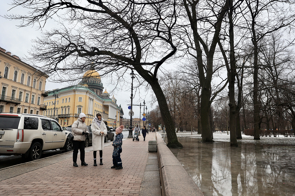 Никаких сюрпризов. Погода в Петербурге останется пасмурной и сырой до конца февраля