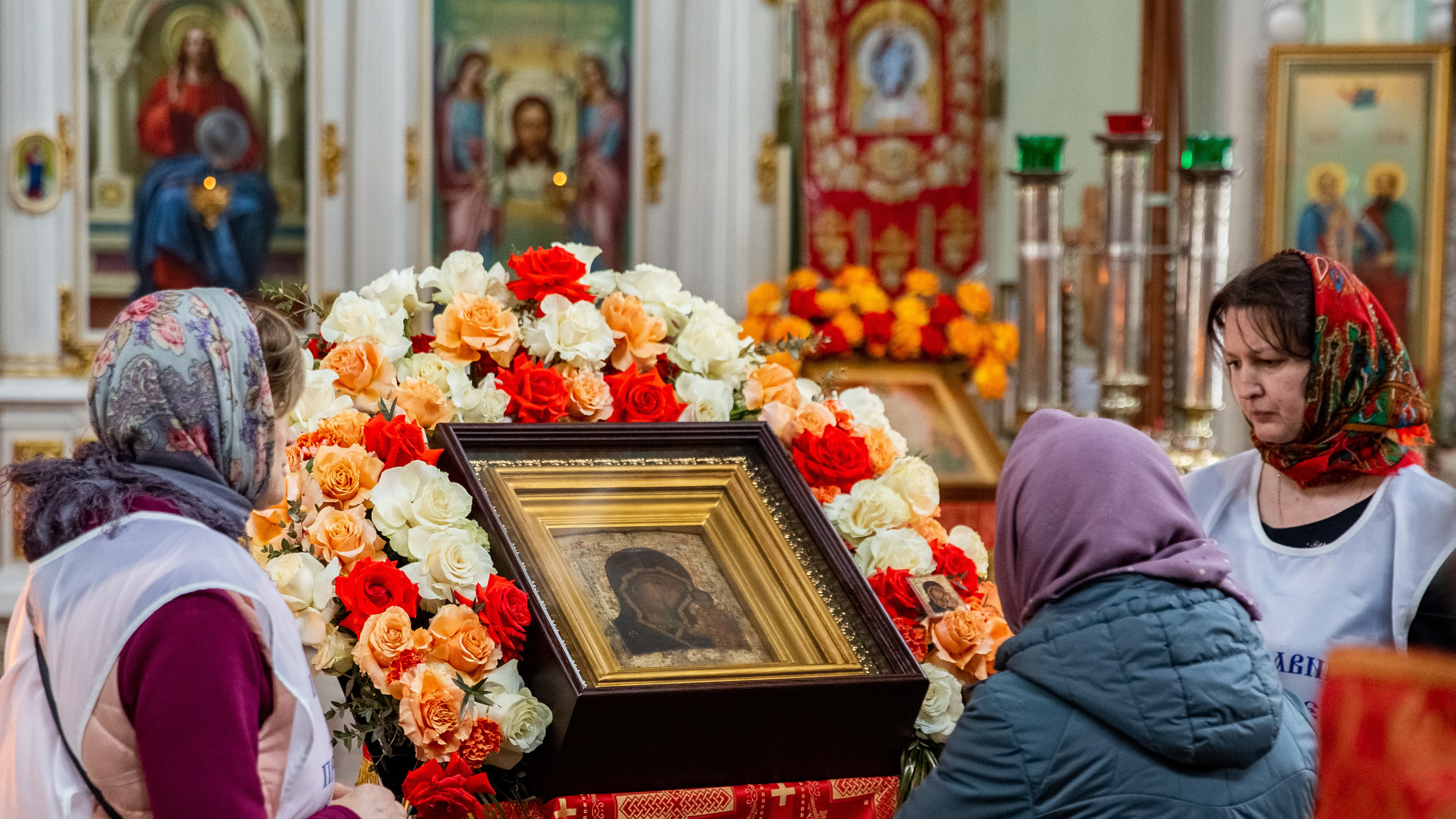Великая православная святыня: в Ярославль привезли Казанскую икону Божией Матери