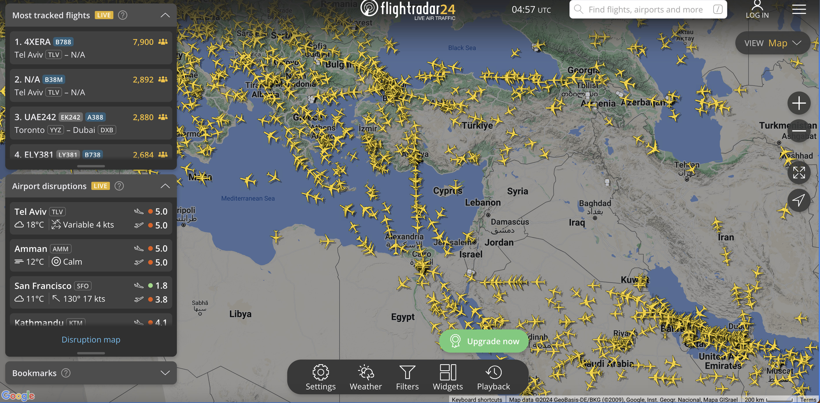 Российские авиакомпании готовятся возобновить полеты в Израиль, Ирак и Иорданию