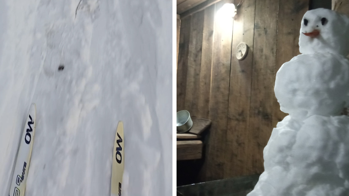 Екатеринбуржцы встают на лыжи и греют снеговиков в бане: рассказываем о майском снегопаде