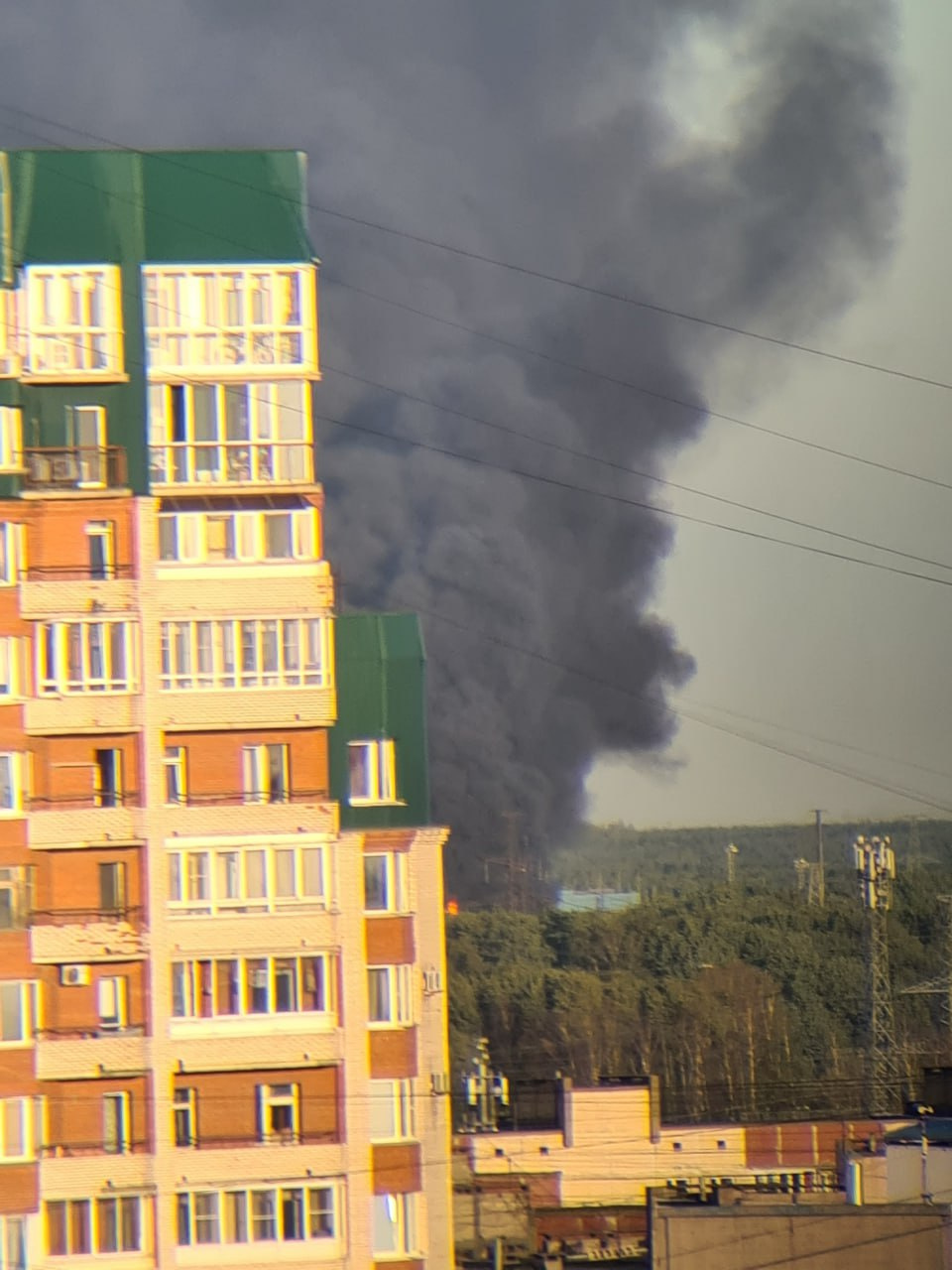 Стало известно, откуда идет дым, который напугал жителей Кудрово
