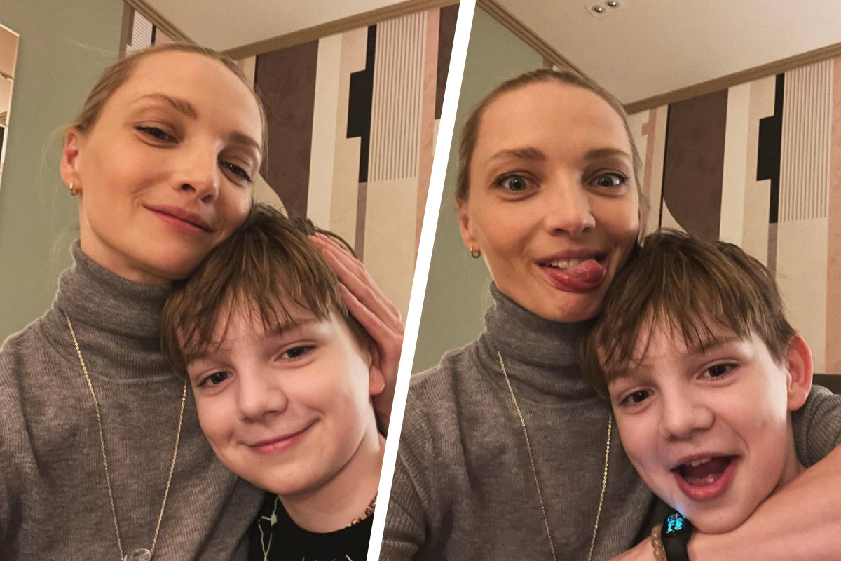 Нижегородская актриса Екатерина Вилкова показала редкие фотографии со своим 10-летним сыном