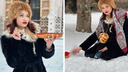 «Символизирует Россию, как водка»: ярославская красотка повторила вирусные ретрофото на фоне храма