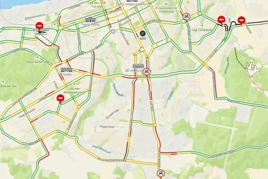 Пробки пермь показать на карте. Пробки Пермь сейчас. Что за пробки в Перми.
