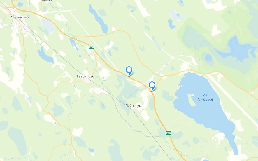 Трасса «Скандинавия» на время станет реверсивной в районе Лейпясуо