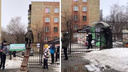 Мост через забор возвел семиклассник: мэрия посоветовала новосибирской гимназии усилить охрану