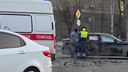 В утреннем ДТП в центре Челябинска пострадали женщина и ребенок