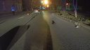 В Кургане ночью водитель иномарки сбил пешехода