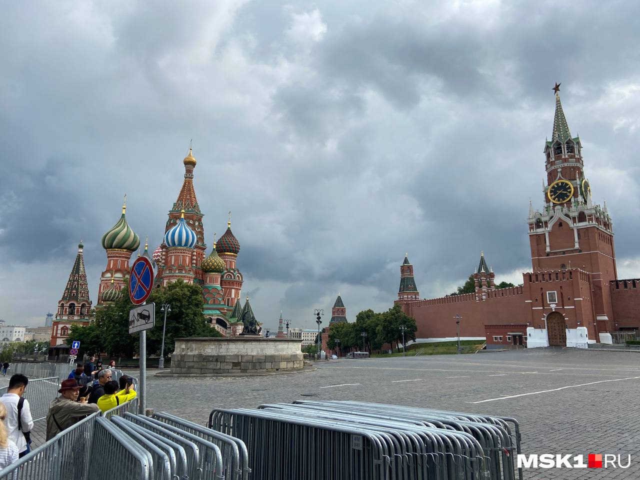 Красная площадь закрыта