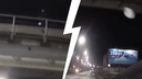 «Будьте осторожны»: ярославец пожаловался на хулиганов, скинувших ледяную глыбу на его авто. Видео