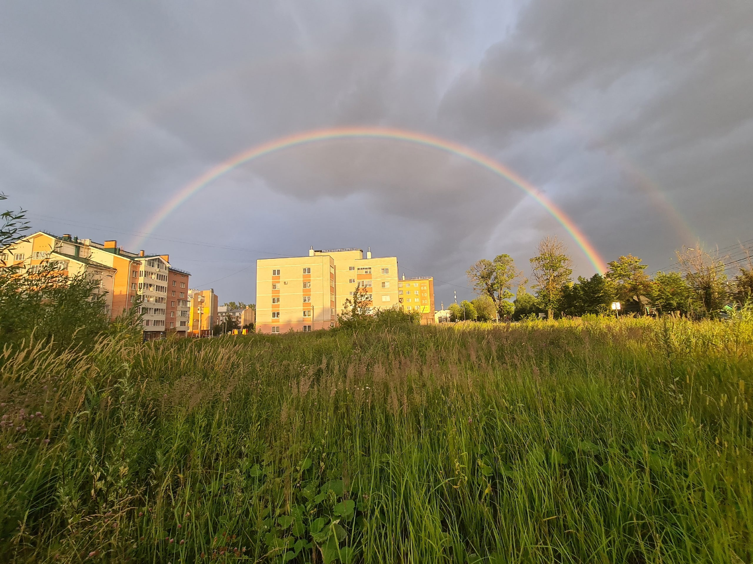 Картинка небо над городом