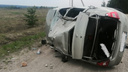 В Архангельской области погиб водитель автомобиля Renault. Машина перевернулась на дороге