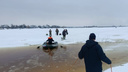 В Балахнинском районе 13 рыбаков застряли на льдине