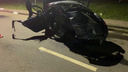 Жуткая авария на Гребном канале: таксист на «Ладе» столкнулся с двумя машинами. Погибла молодая девушка