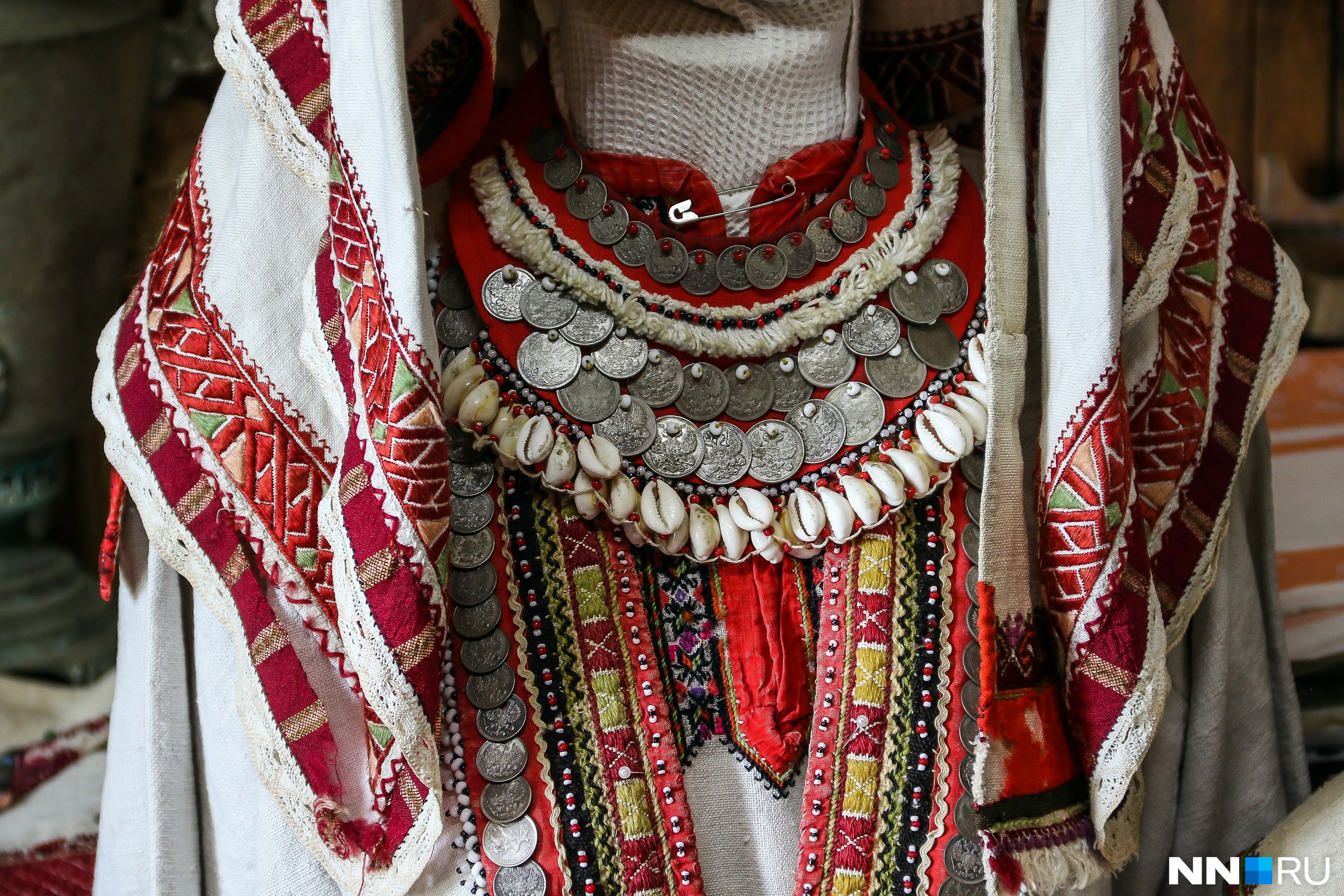 Один из вариантов традиционного наряда марийки