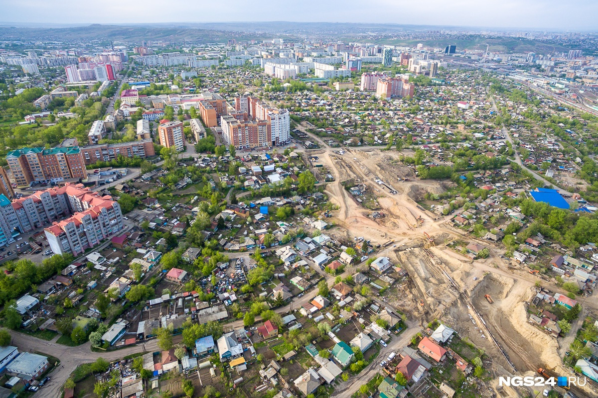 «Красноярску "несказанно повезло"»: ученый показал радиоактивные точки на карте города. Две из них в самом экологичном районе