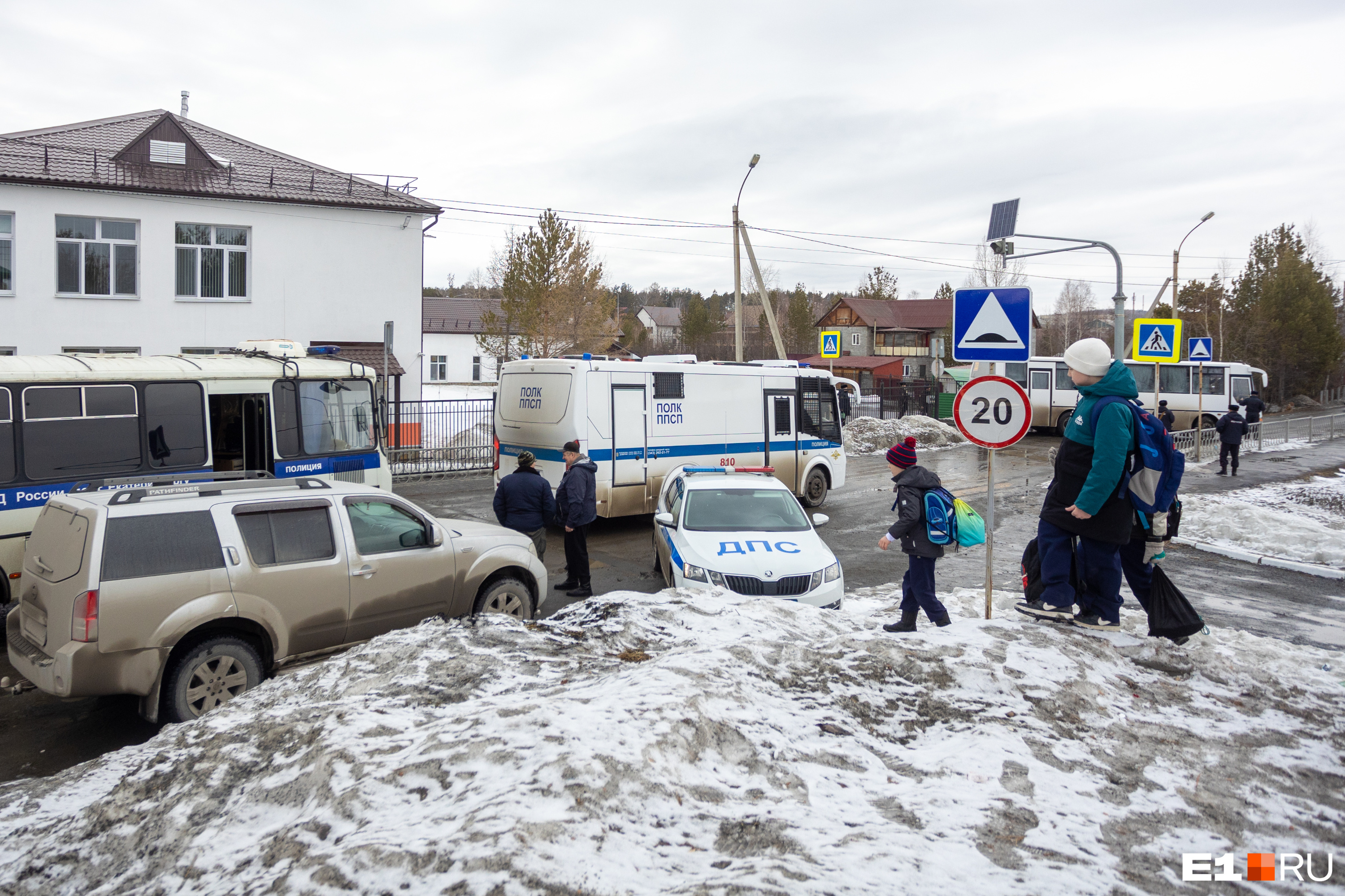 Учения прошли в местной школе Учения прошли в местной школе