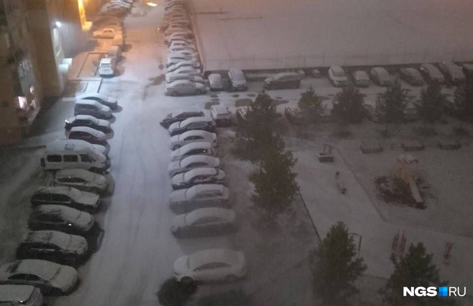 Новосибирск начало заметать снегом — что сейчас происходит на улицах города