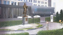 Памятник ректору НЭТИ установят в Новосибирске возле элитного фитнес-клуба — смотрим эскиз