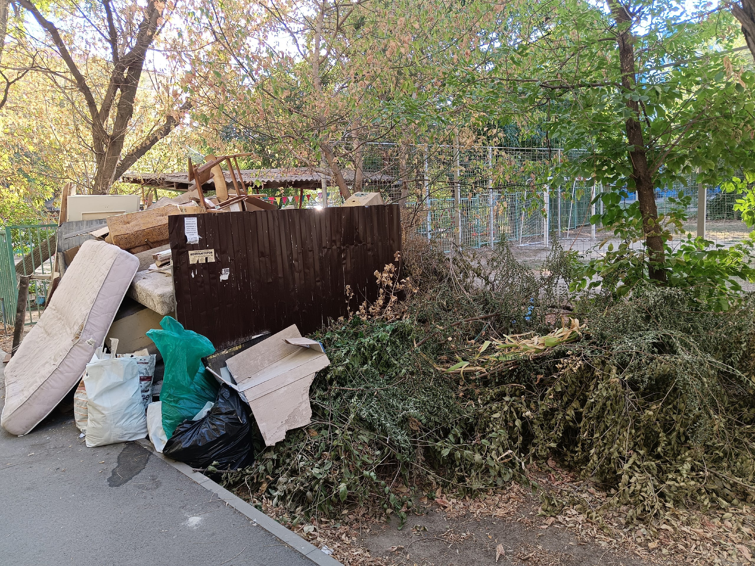 Переполненные мусорные баки, от которых стоит зловонный запах, — одна из причин, почему девушка уехала из Волгограда