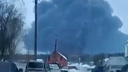 Дрон сбросил взрывчатку на нефтебазу в Брянской области. Начался пожар