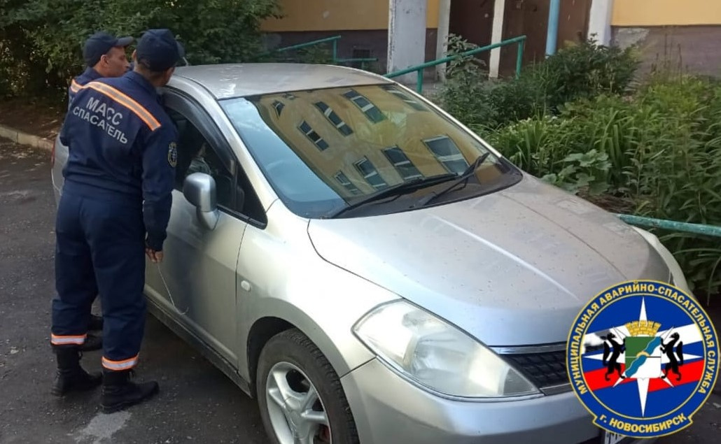 Полуторагодовалый ребенок оказался запертым в машине в Новосибирске