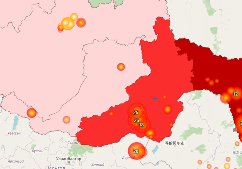 Пожары действуют вблизи 16 населенных пунктов в Забайкалье