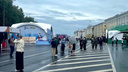 День молодежи в Нижнем Новгороде. Первые участники уже собрались на площади Минина