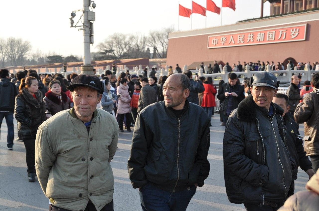Это фото 2012 года. Уже тогда в китайских городах было много камер