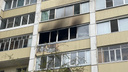 В Кургане горела квартира в доме на улице Горького, людей вывели спасатели