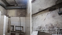 «Боимся, что потолок упадет»: в общежитии Новосибирска много лет живут с разваливающимся душем — как он выглядит